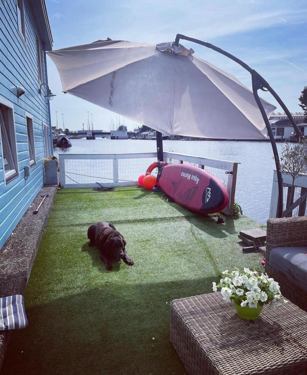 Bed and Breakfast Amster Houseboat Bed Without Breakfast Ámsterdam Exterior foto